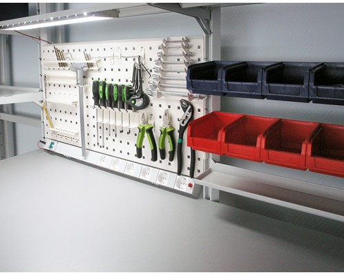 Опора пластиковых лотков 600